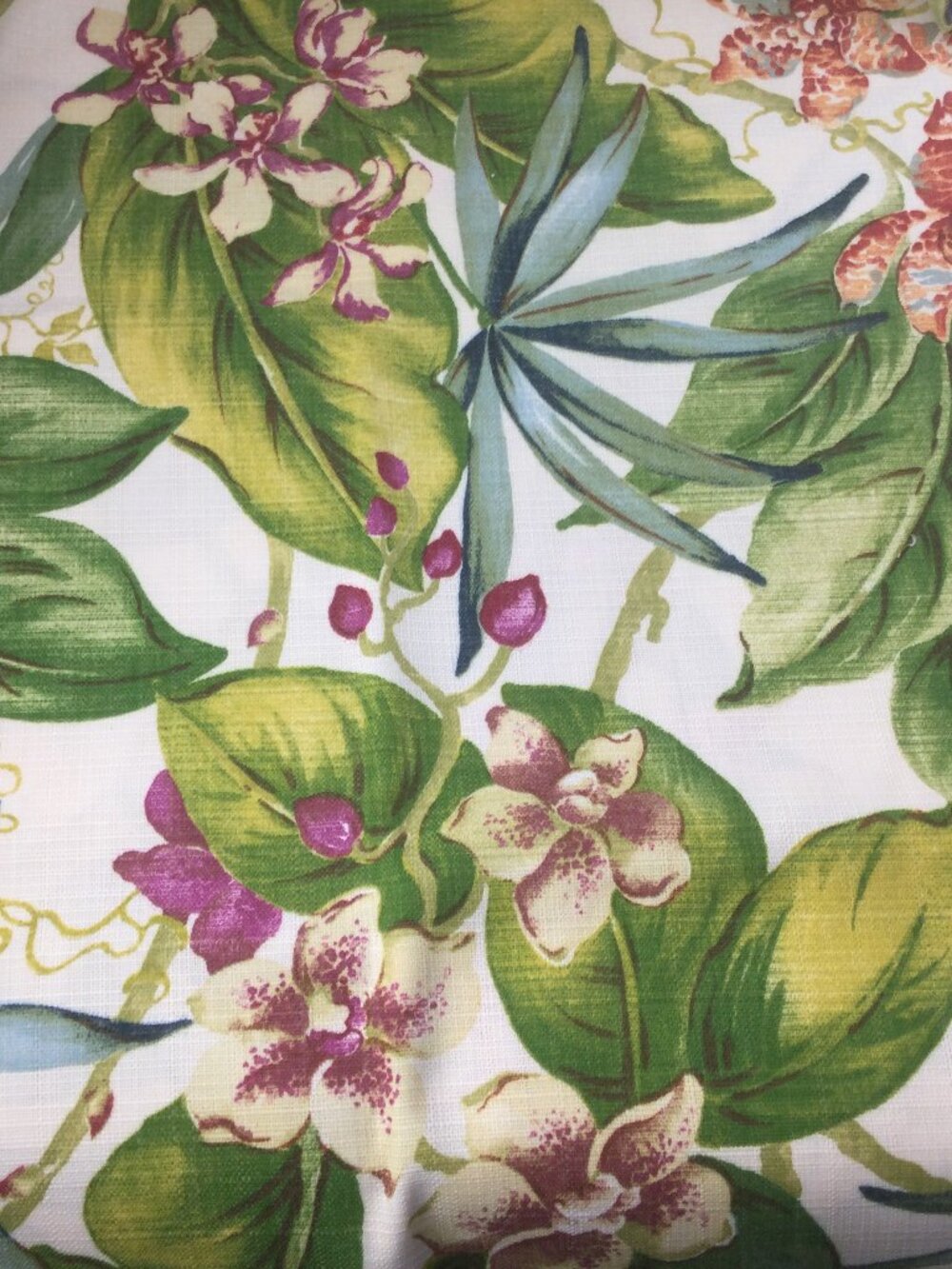 Tommy Bahama Paradise Point Fabric Screen Print Polyester Indoor Outdoor 2Ydx 56